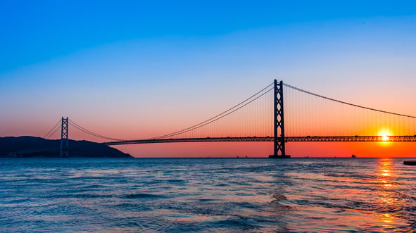 Figure 1: Akashi Kaikyō Bridge, Japan